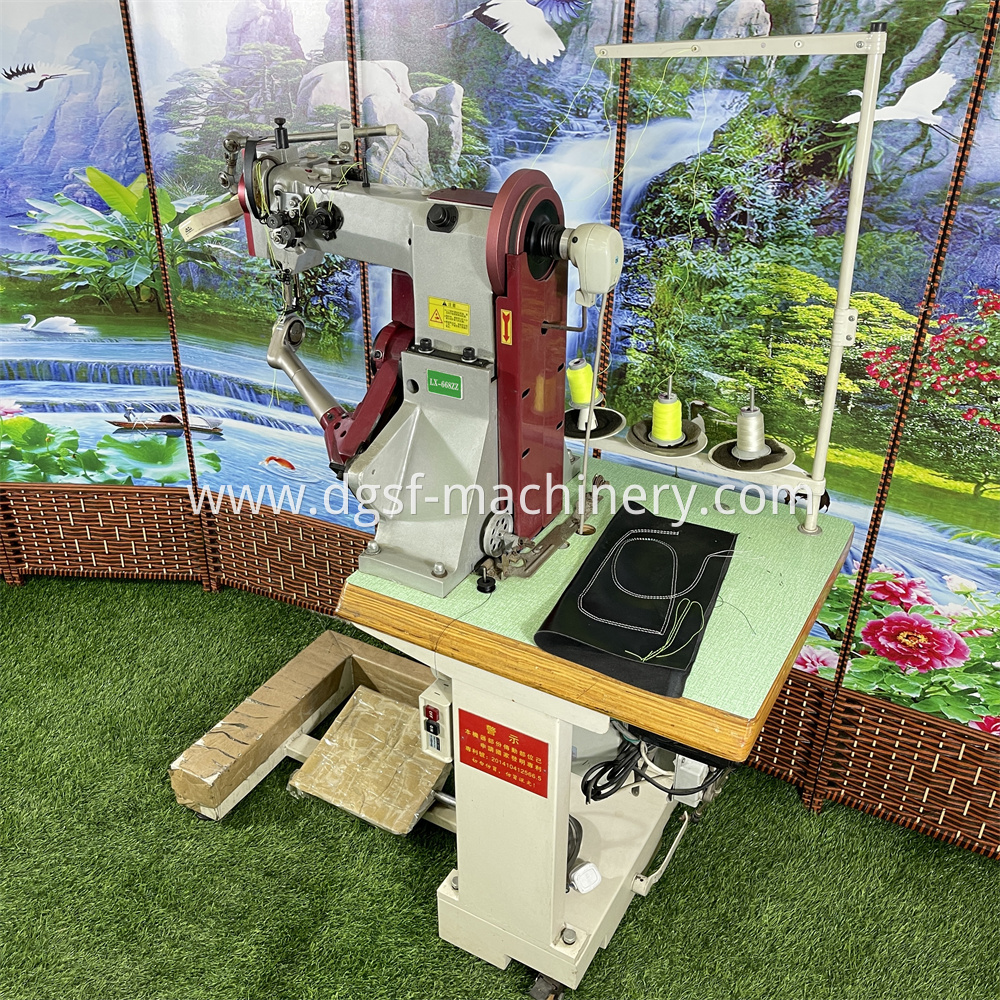 Shoe Upper And Sole Double Needle Sewing Machine 4 Jpg